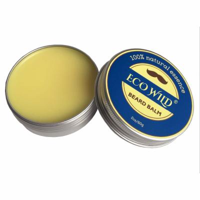 China 100% NATURAL Beard Balm Sandalwood Leave in Conditioner with Natural Oils for Mustache Grooming and Beard Uplifting E585091 for sale