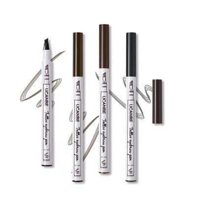 China Waterproof OEM/ODM Eyes Beauty Makeup New Design Tint Dye Eyebrow Tatoo Long Lasting Waterproof Liquid Pen E8619760A for sale