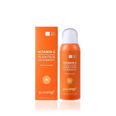 China Moisturizing Sunscreen Face Body Whitening Vitamin C SPF 50 Sunscreen Cream Protective Spray for sale