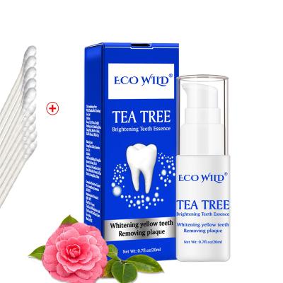 China Natural OEM/ODM Remove Plaque Stain Organic Tea Tree Teeth Brightening Whitening Serum E8620538 for sale