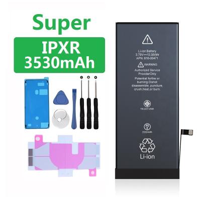 China Mobile Phone XR High Capacity 3530mAh Premium Lithium On Battery Smart Phone Battery Pure Cobalt Eco-Friendly 1 Year Warranty for sale