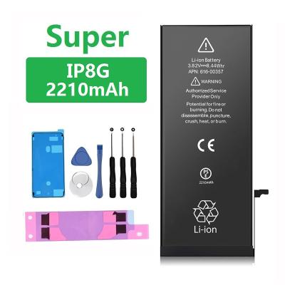 China Mobile Phone 2210mAh High Capacity For iphone 8 OEM Battery Original Replacement Cobalt Mobile Phone Battery Pure Factory Brand New for sale