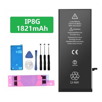 China Mobile Phone For iPhone 8 8G Battery 1821mAh AAA Brand New Good Quality 0 Cycle Replacement Mobile Phone Battery All Models Wholesale for sale