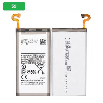 China Original Mobile Phone SAM S9 Battery 3000mAh EB-BG960 ABE Battery 3.85V Quality Li-ion Polymer Fast Charging Battery For Smart Phone for sale