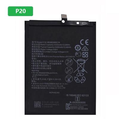 China P20 Mobile Phone Replacement Li-Polymer Battery For Mate 9 10 P9 P10 P20 Batteries HB396285ECW Fast Charging Mobile Phone Battery for sale