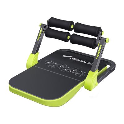 China Muti-Function Adjustable Abdominal Board Trainer Abdominal Muscle Fitness Equipment Home Fitness Equipment Sit Up Assistant Machine Foldable for sale