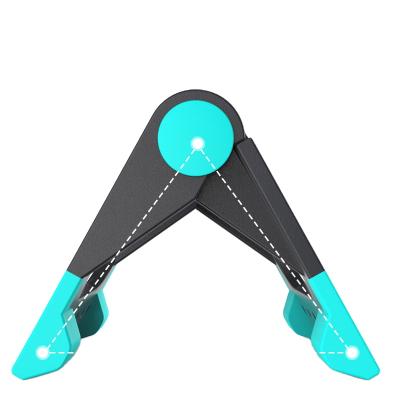 China Durable Lift Up Board Triangle Pump Stand Sports Muscle Trainer Non-Slip Foldable Exercise Board For Fitness Equipment for sale