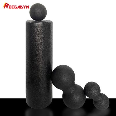 China Durable Pilates Foam Roller Yoga Massage Foam Roller Fitness Ball Set Massage Muscle Release Exercises Equipment For Women/Men for sale