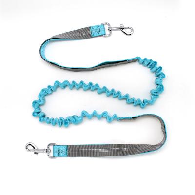 China Customized Nylon Webbing Reflective Design Logo Dog Retractable Leashes With Bag for sale