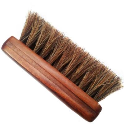 China Shoe Cleaning Polishing Horsehair Brush Oiling, Polishing, Dusting, Nursing And Cleaning Of Square Brush for sale