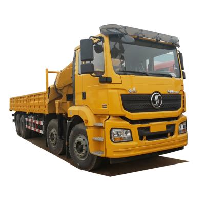 China CRANE Customized Folding Arm Truck Mobile Crane 8x4 Lift Arm Boom Truck Mounted New Shacman for sale