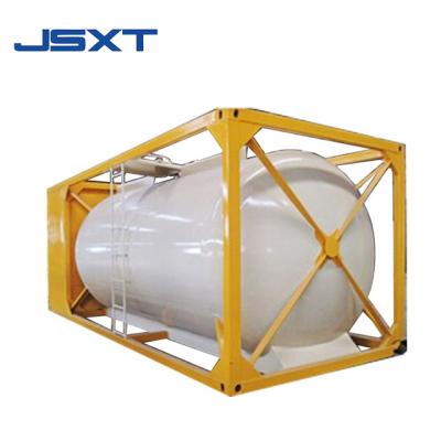 China Jushixin ISO Certificate CCS LR Bulk Cement Tank Container With 23 Air Compressor for sale