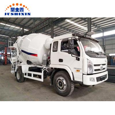 China Construction Material Shops Small Concrete Mixer Truck 4x2 1.5 CBM 2 CBM Mini Cement Mixer Truck Cimc Tank Container for sale