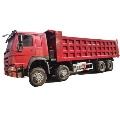 China Sinotruck HOWO 8X4 12wheelers Used Trucks Dumper Dump Tipper Truck > 8L for sale