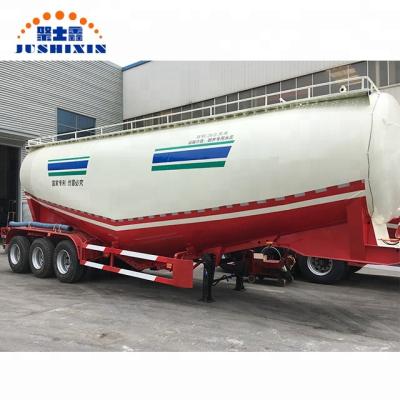 China Truck Trailer 3 Axles Dry Fly Ash Powder Cement Bulker Transporters Cement Tank Bulk Semi Trailer Vehicle for sale