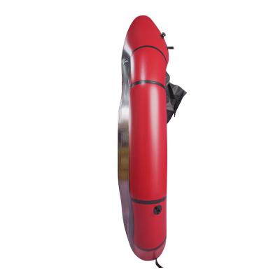 China Best wholesale 0.9mm inflatable raft inflatable packrafts float pack rafts manufacturer paddle packraft tpu packraft for sale