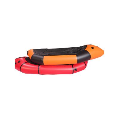 China 2022 Float Raft Factory Price Inflatable Ultralight Self Bailing Packraft Whitewater Inflatable Paddle Packraft Boat for sale