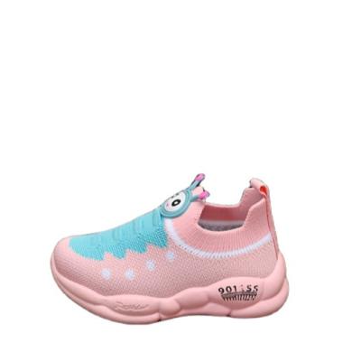 China Soft Bottom Plastic Net Shoes Net Top Children's Shoes Caterpillar Deodorization Breathable Sports Shoes For Babies for sale