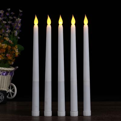 China 11 Inch LED Tealight Candle / 28cm Flikcer LED Long Flameless Flameless Yellow LED Candle for Dinner Table or Holiday Decoration for sale