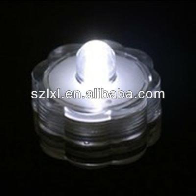 China WATERPROOF WHITE SUBMERSIBLE FLORALYTE LED LIGHTS WEDDING EVENT TEALIGHT WATERPROOF for sale