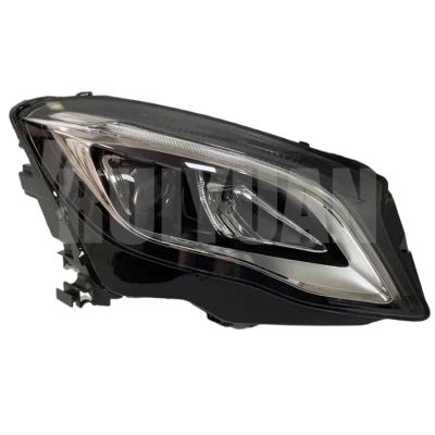 China PLUG AND PLAY Aftermarket Halogen Single Head Lens Lamp For GLA X156 HEAD LAMP UPGRADE GLA Head Light Auto Lamp for sale