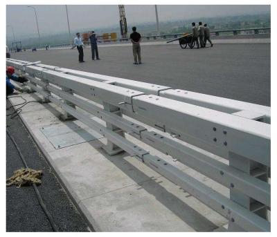 China Durable Hot sale Galvanized Stainless steel post beam for highway guardrail beam for sale