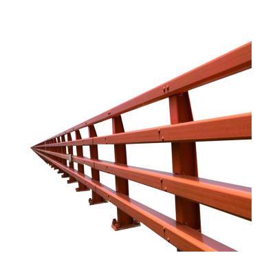 China Anti-collision high-speed special road pavement safety price guardrail road traffic barrier barrier custom color suitable coating for sale