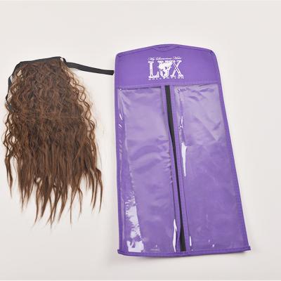 China Recyclable Hair Extensions Satin Tote Bag for sale