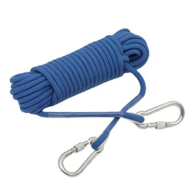 China Best Durable Polyester Braid Rope Climbing Climbing Rope 12mm Nylon Treehouse Wholesale Climbing Rope for sale