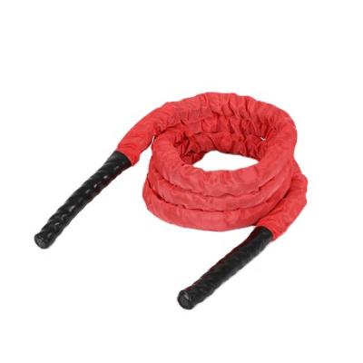 China Durable Good Quality 3m Weighted Heavy Jump Rope 25mm 2.8m Jump Rope Gym Power Jump Ropes With Weight for sale