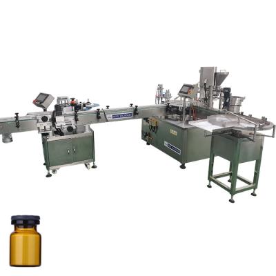 Chine Ligne de production de remplissage en poudre de flacons en verre de 2 ml bouteilles de pénicilline machine de remplissage en poudre stérile machine de remplissage de flacons à vendre