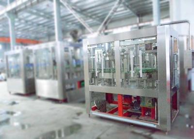 China Beer Tin Cans Filling Machine 4 Sealing Heads Three - Point Level Control System for sale