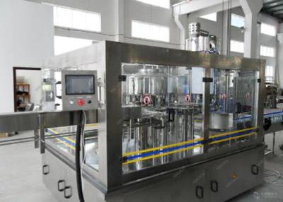 China Commercial Fruit Juice Soft Drink Bottling Machine Plastic / Glass Bottles Suitable for sale