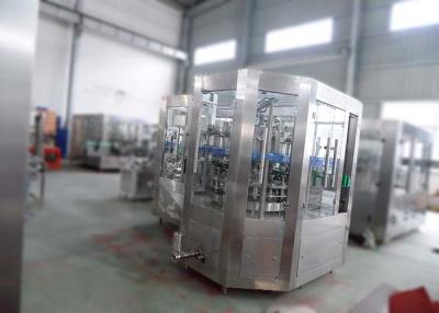 China Washing Filling Capping 3 In 1 Juice Rotary Piston Filler Semi Automatic for sale