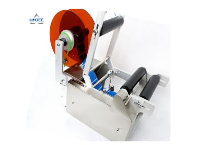 China Hot Melt / Wet Glue Semi Automatic Sticker Labeling Machine 12 Months Guarantee for sale