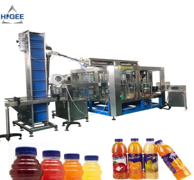 China Saft-Füllmaschine 2.5Kw des Edelstahl-304 mit Schrauben-mit einer Kappe bedeckender Funktion zu verkaufen