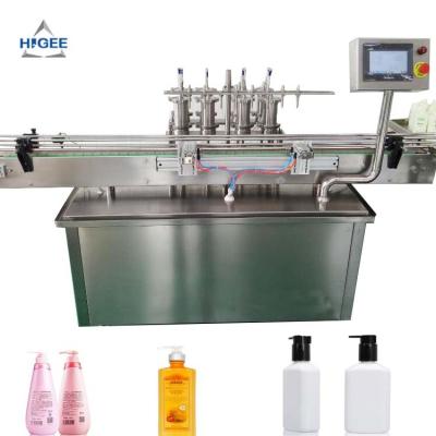 Chine Phase détersive en plastique de la machine de remplissage de bouteilles de shampooing de machine de remplissage 380v 50hz 3 à vendre