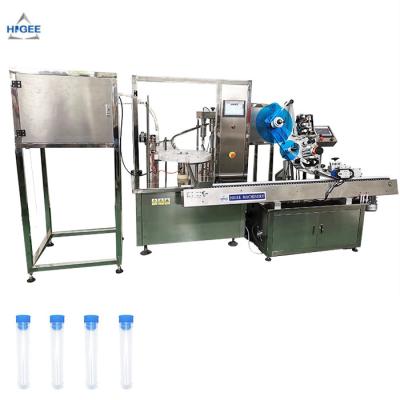 China Pharmy 2ml l 10ml test tube vial filling and sealing machine bottle liquid filling machine for sale