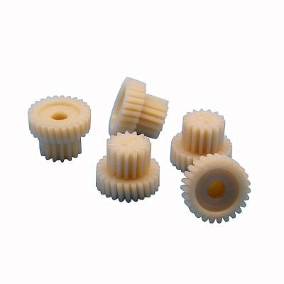 China Custom Factory Size Tooth CNC Machining Plastic Nylon Gear for sale