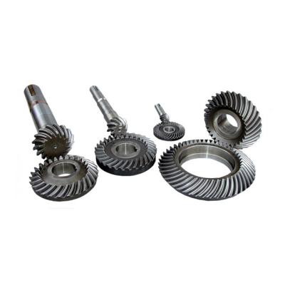 China Transmission Parts Good OEM Quality High Performance Custom Forged Standard Internal Aluminum Based Differential Bevel Gear for sale