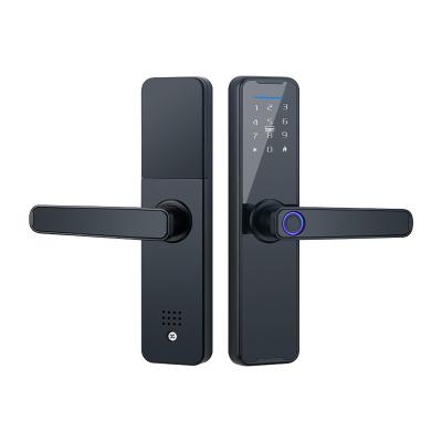 China Factory Price Digital Automatic Smart Lock Electronic Password Fingerprint Unlock Smart Lock K7 for sale