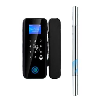 China Smart Locks Bluetooth Management Mobile Operation Intelligent Fingerprint Lock For Glass DOOR M9 for sale