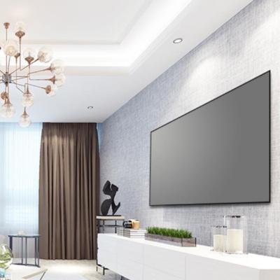 China 130 Inch 16:9 Projector High Brightness Home Beamer Reflective Cloth Fabric Projection Screen Screen Whole Sale for sale