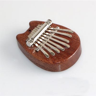 China 8 Key Kalimba Mini Kalimba Transparent Crystal Acrylic Acrylic / Mahogany Thumb Piano for sale