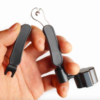 China Wholesale Guitar 3 in 1 Muti Function Guitar Peg Guitar String Winder with Cutter for sale