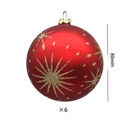 China Hot Sale 6cm 8cm Plastic Christmas Ornaments 10cm Clear Plastic Christmas Indoor Unbreakable Ball for sale