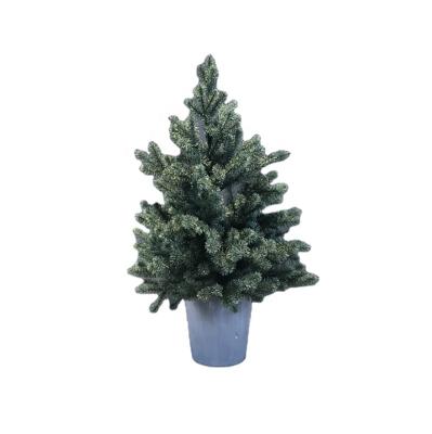 China Wholesale Minimalist Indoor Decoration Garden Support Spring Plastic Artificial Tree With LED Light for sale