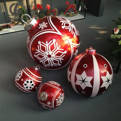 China Classic Factory Sale Indoor Commercial Hot Christmas LED Lights Decoration Christmas Ball For Christmas for sale