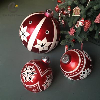 China Classic Shop Decor Glass Resin Customization Factory Christmas Transparent Balls for sale