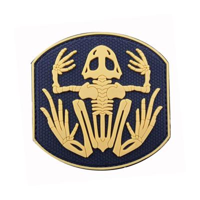 China Environmental Friendly Customized Soft Rubber PVC Silicone Label Badge 3D Logo For Jeans Bag Apparel Patches for sale